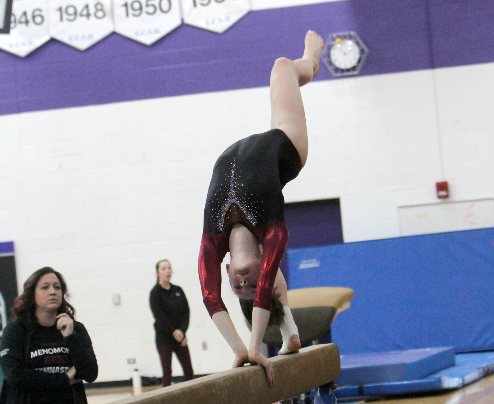 Big Rivers Conference Gymnastics at Eau Claire Memorial 2-22-20